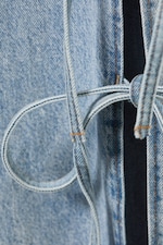 Mid Blue - Bleu moyen - Jean large taille basse Imoo - 5