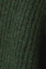 Dunkelgrün - Strickjacke mit Reißverschluss Bea - 1