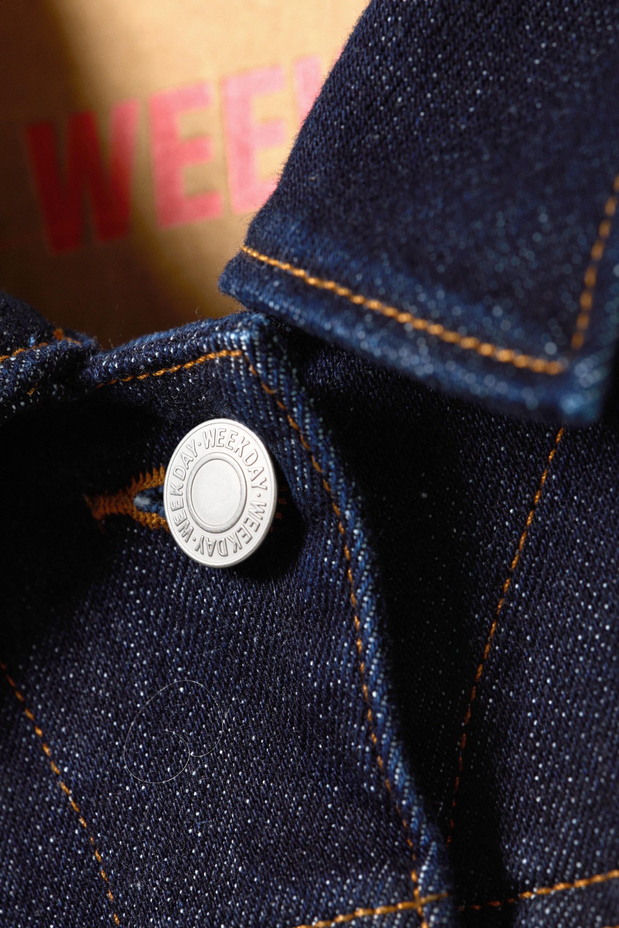 Blue Rinse - Dark Blue - Fitted Denim Jacket - 6