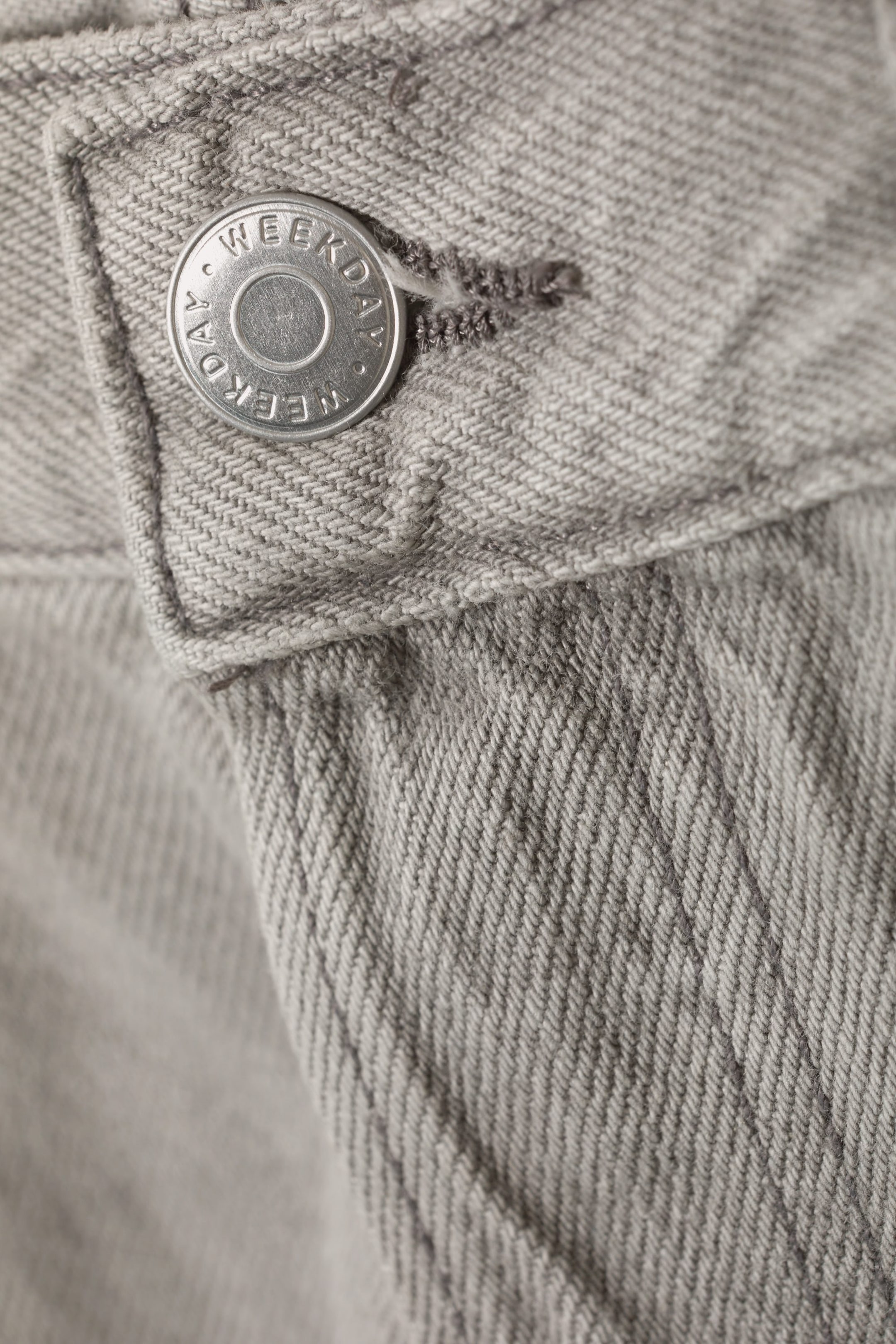 Summer grey - Space Mid Waist Relaxed Straight Jeans - 2