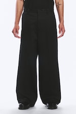 Black - Emil Loose Fit Chino Trousers - 1