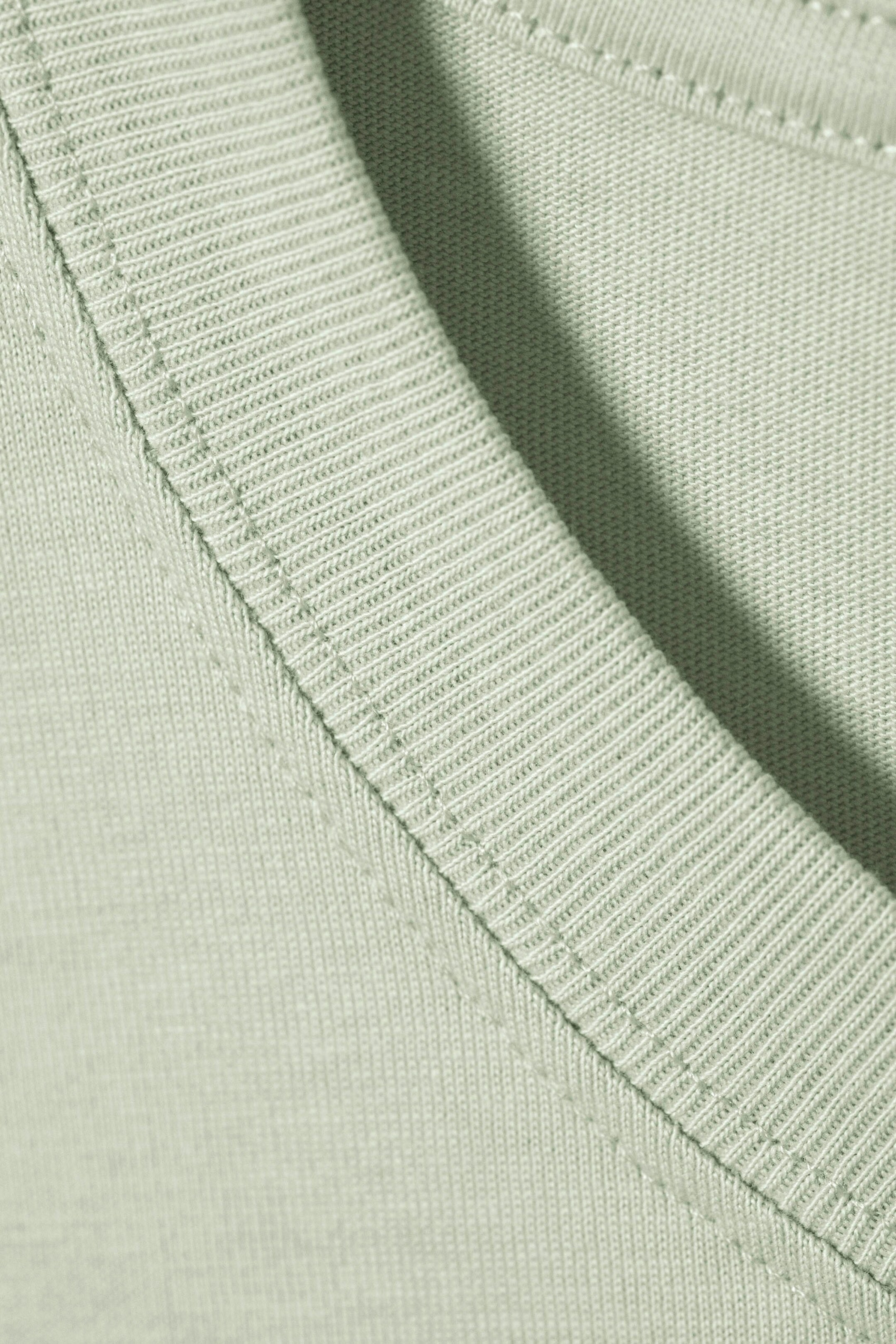Nagyobb kép megtekintése: Standard Midweight T-shirt - Pasztellzöld - FÉRFI | H&M HU 5