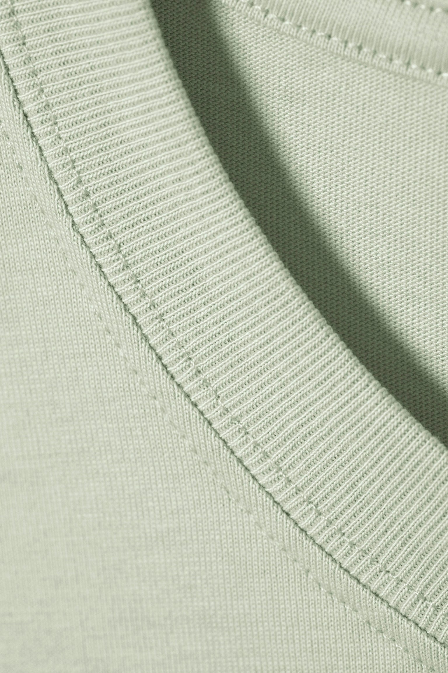Mittelschweres Standard-T-Shirt - Pastellgrün/Schwarz/Weiß - 4
