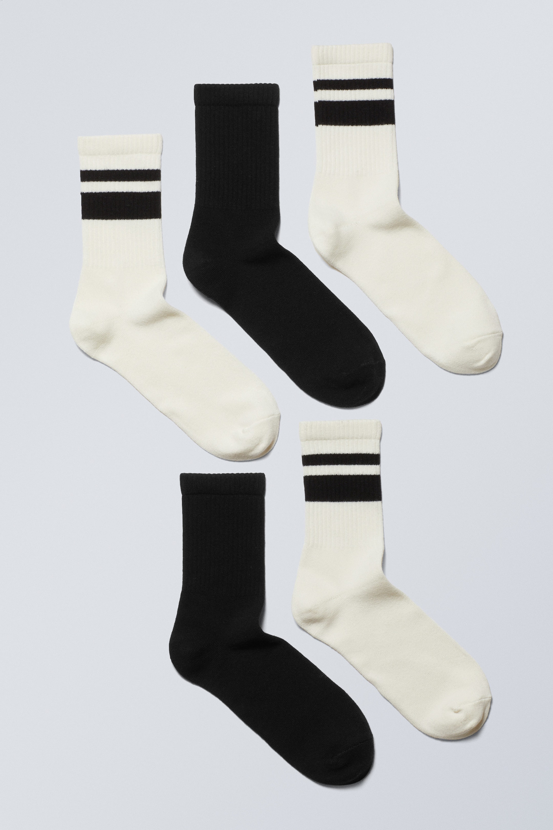 Dusty Accent Mix - 5-pack Sport Socks - 0