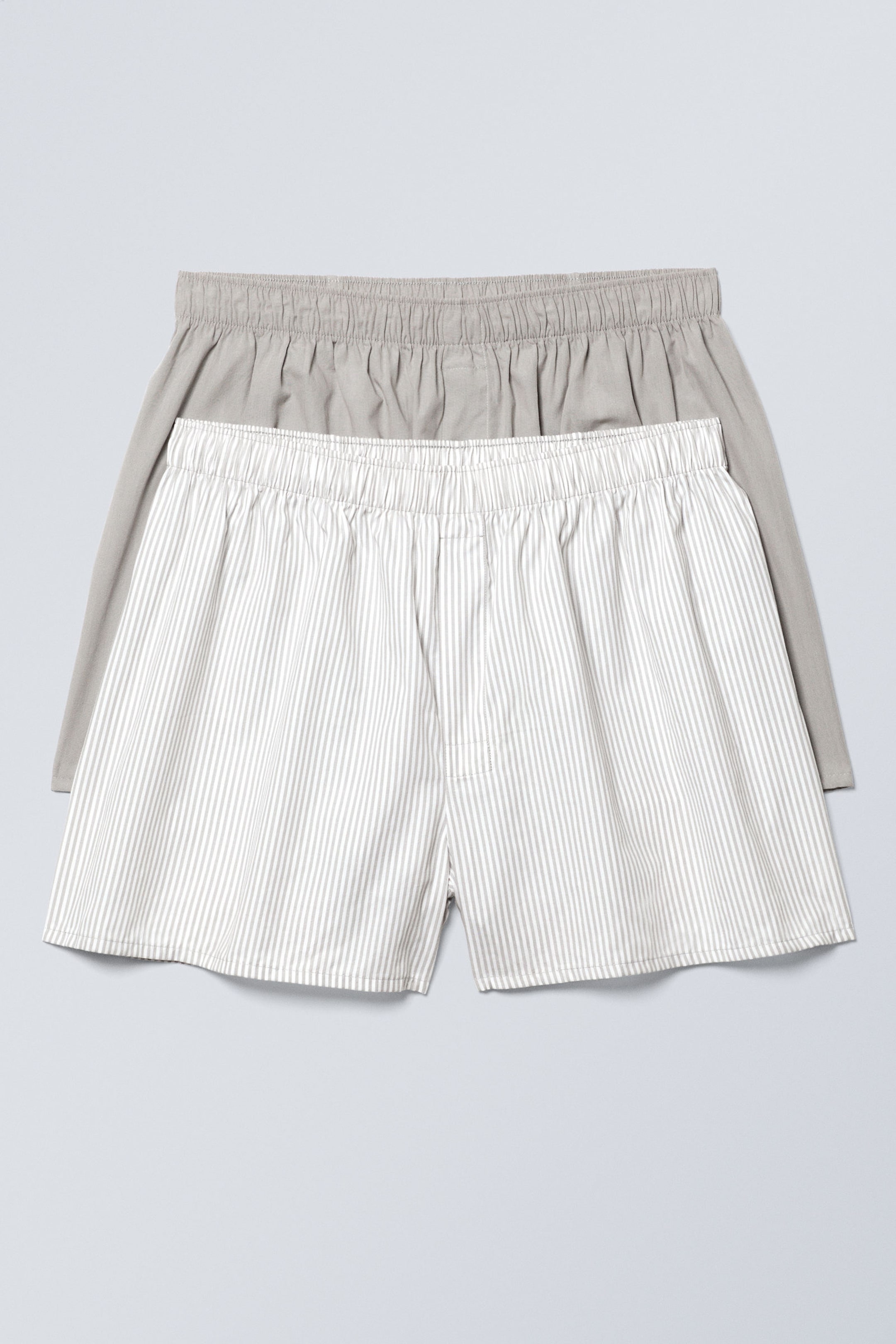 Grey - 2-pack Boxer Shorts