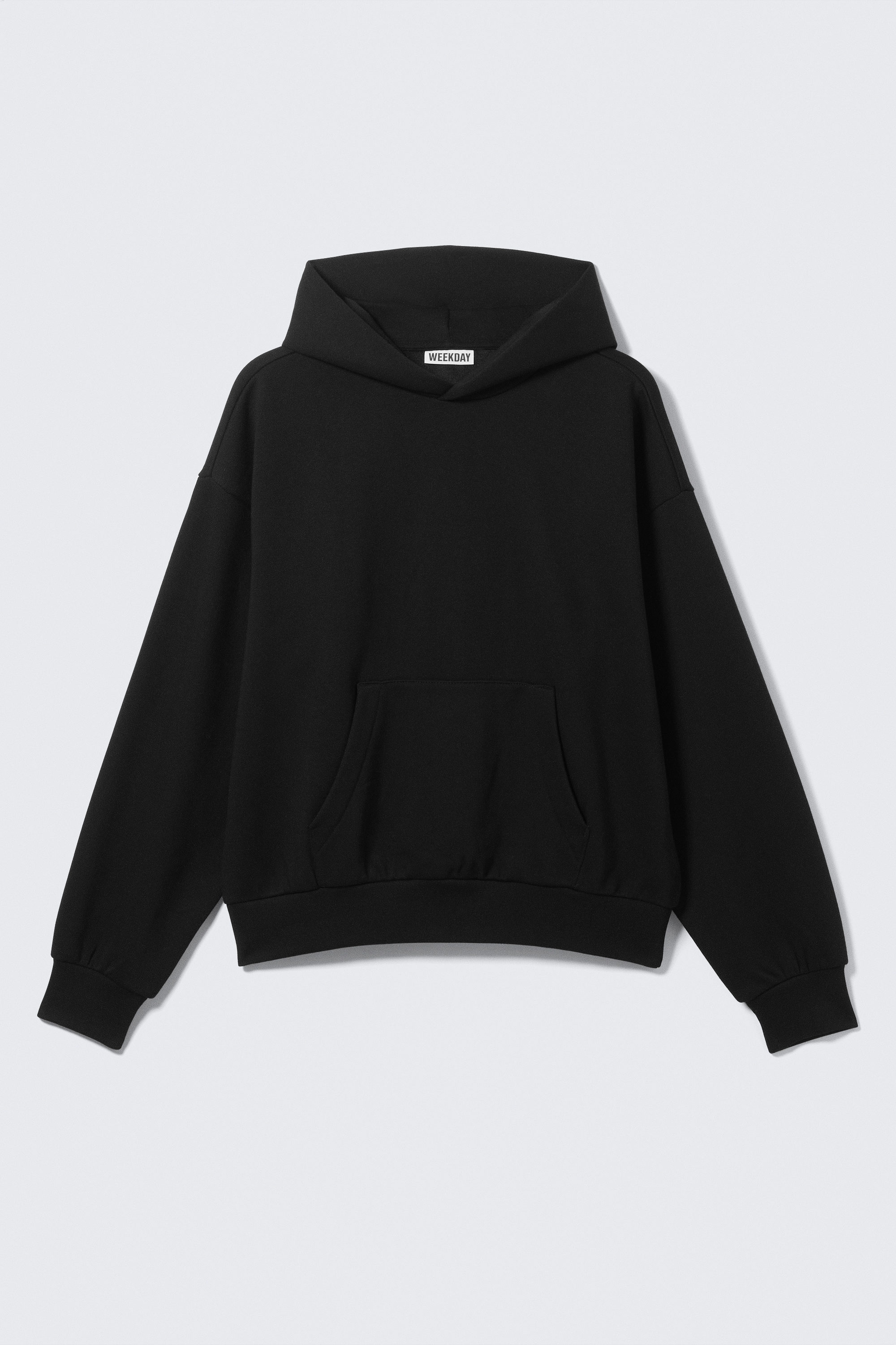 Black - Loose Fit Hoodie - 3