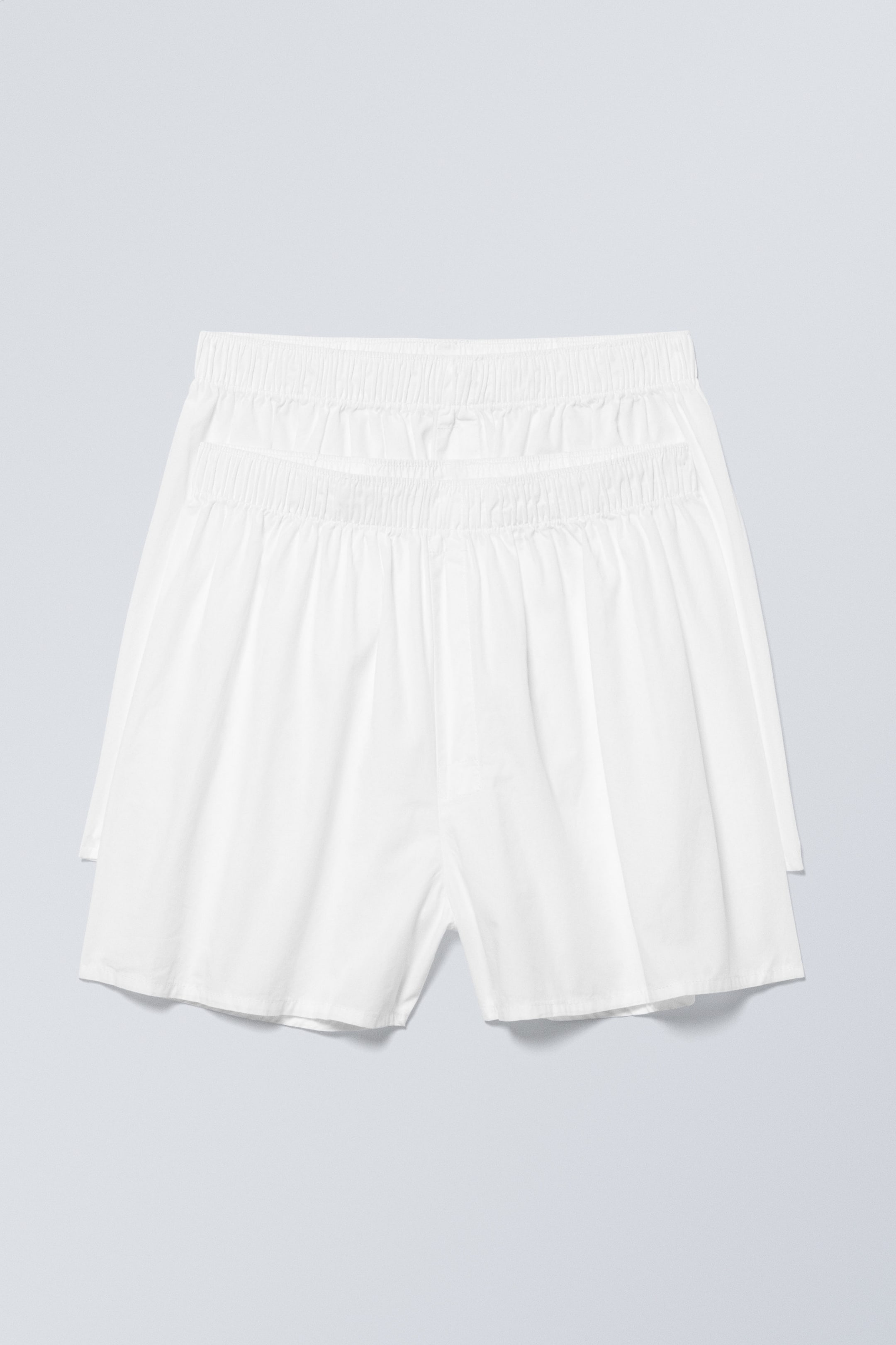 Weiß - Boxershorts 2er-Pack - 0
