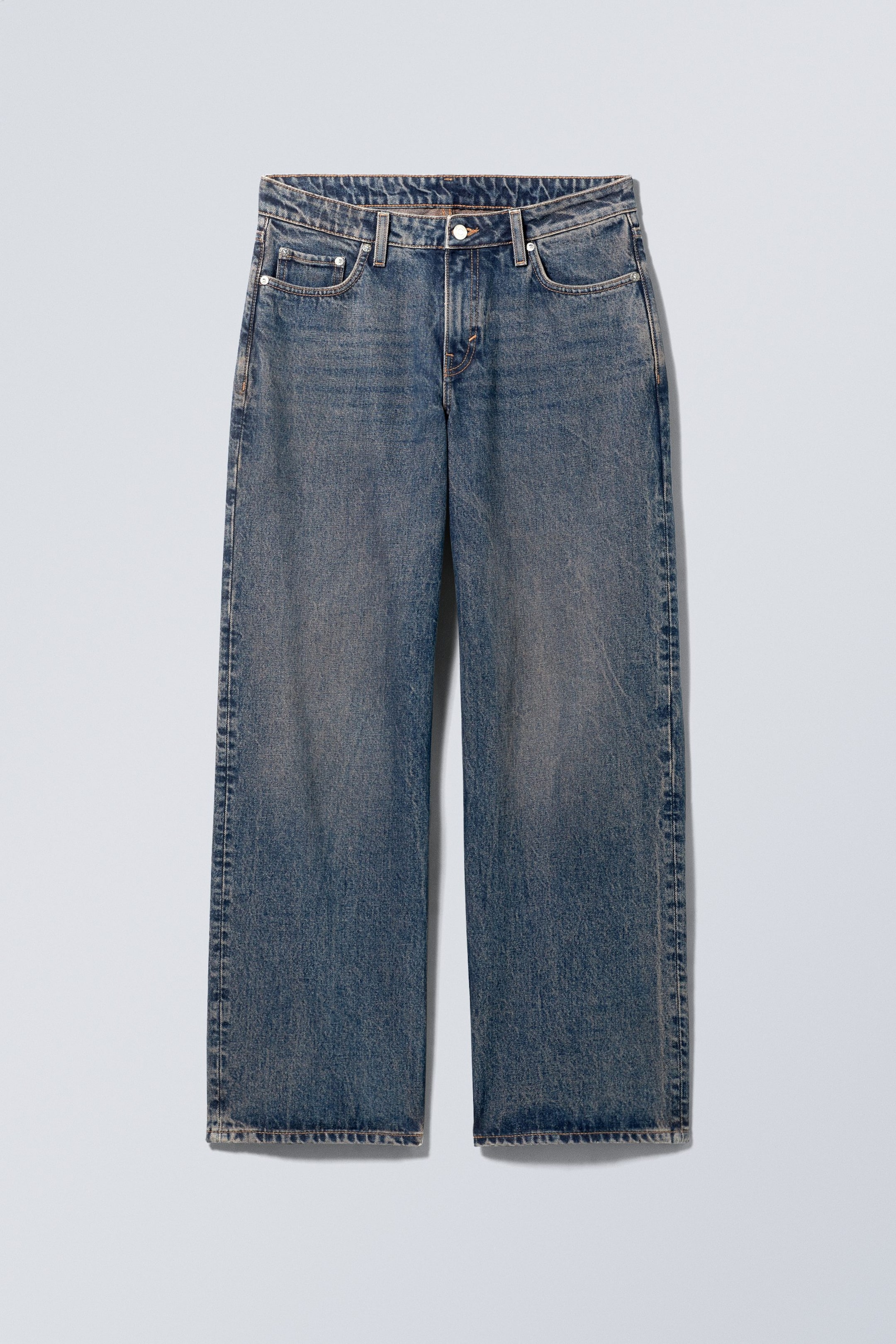 Rotstich - Ample Low Waist Loose Wide Jeans - 0