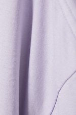 Pastell/Lila - Schweres Oversized-T-Shirt - 1
