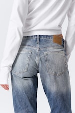 Board Blue - Medium Blue - Nova Low Rise Slim Bootcut Leg Jeans - 3