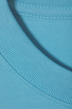Light Blue - Oversized Heavyweight T-shirt - 1