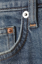 Blue Hymn - Medium Blue - Vega Curve High Waisted Slim Leg Jeans - 6