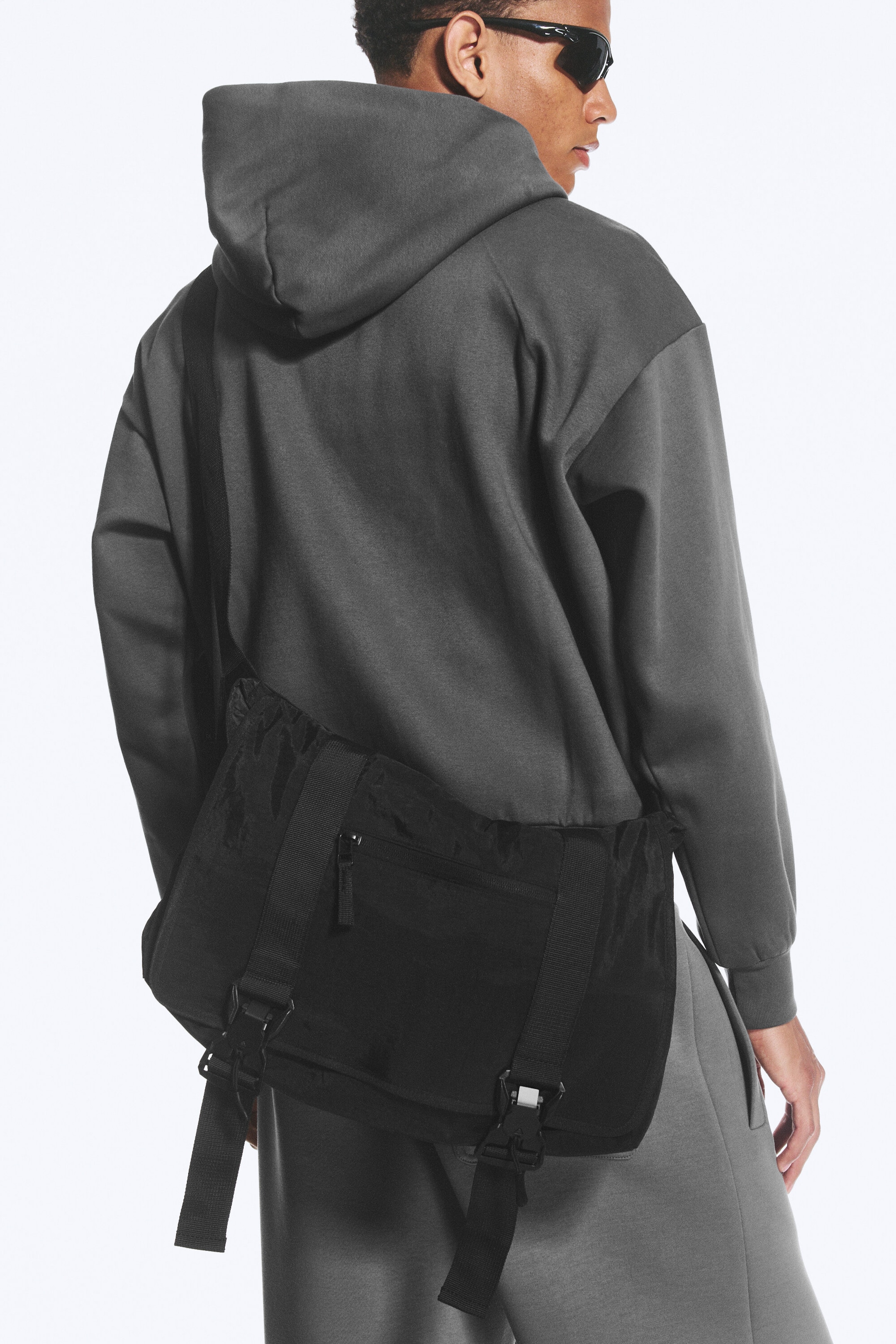 Black - Large crossbody bag - 1