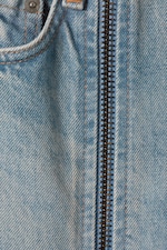 Light worn blue - Gideon Low Straight Zip Jeans - 1