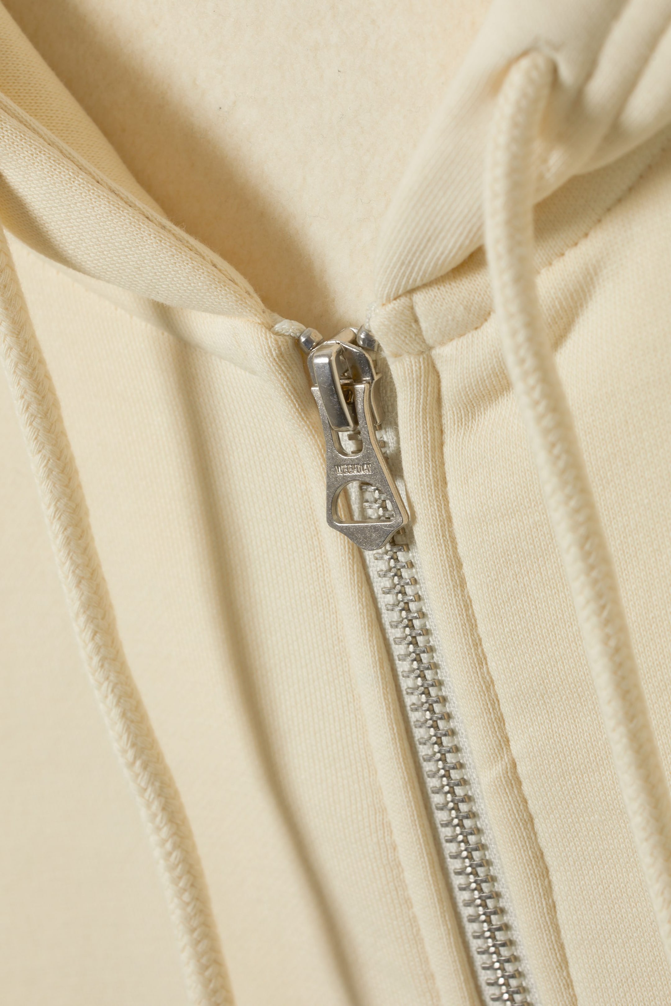 Cremeweiß - Kapuzenjacke Standard - 1