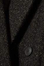 Dark Brown - Logan Double-Breasted Wool-Blend Coat - 6