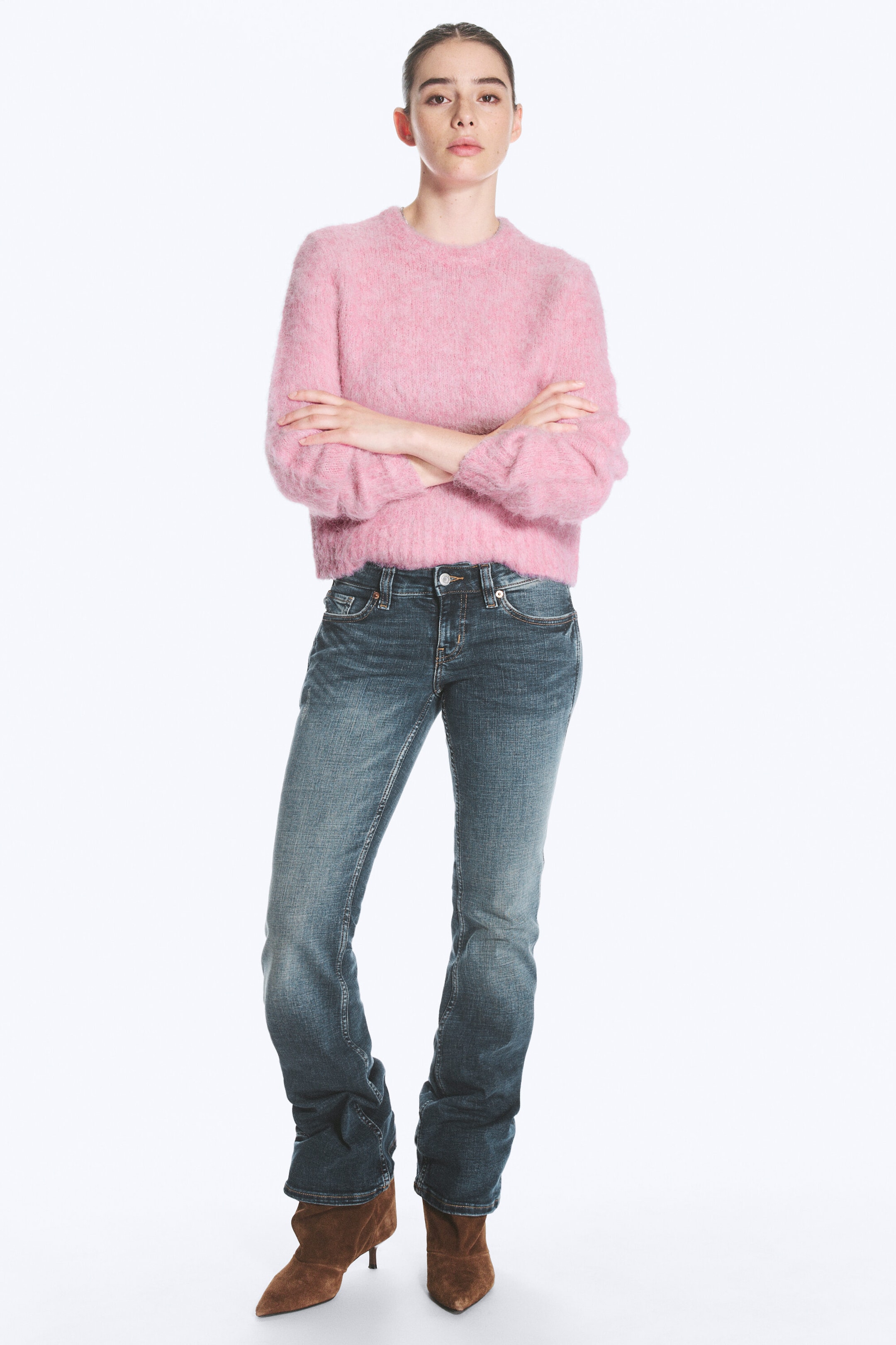 Roze - Knitted Sweater - 2
