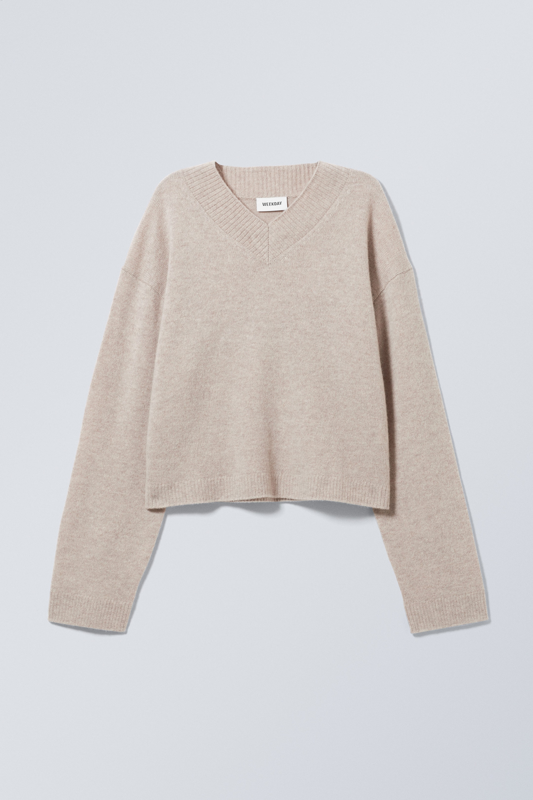 Light Mole - Reese V-neck Wool Sweater - 0