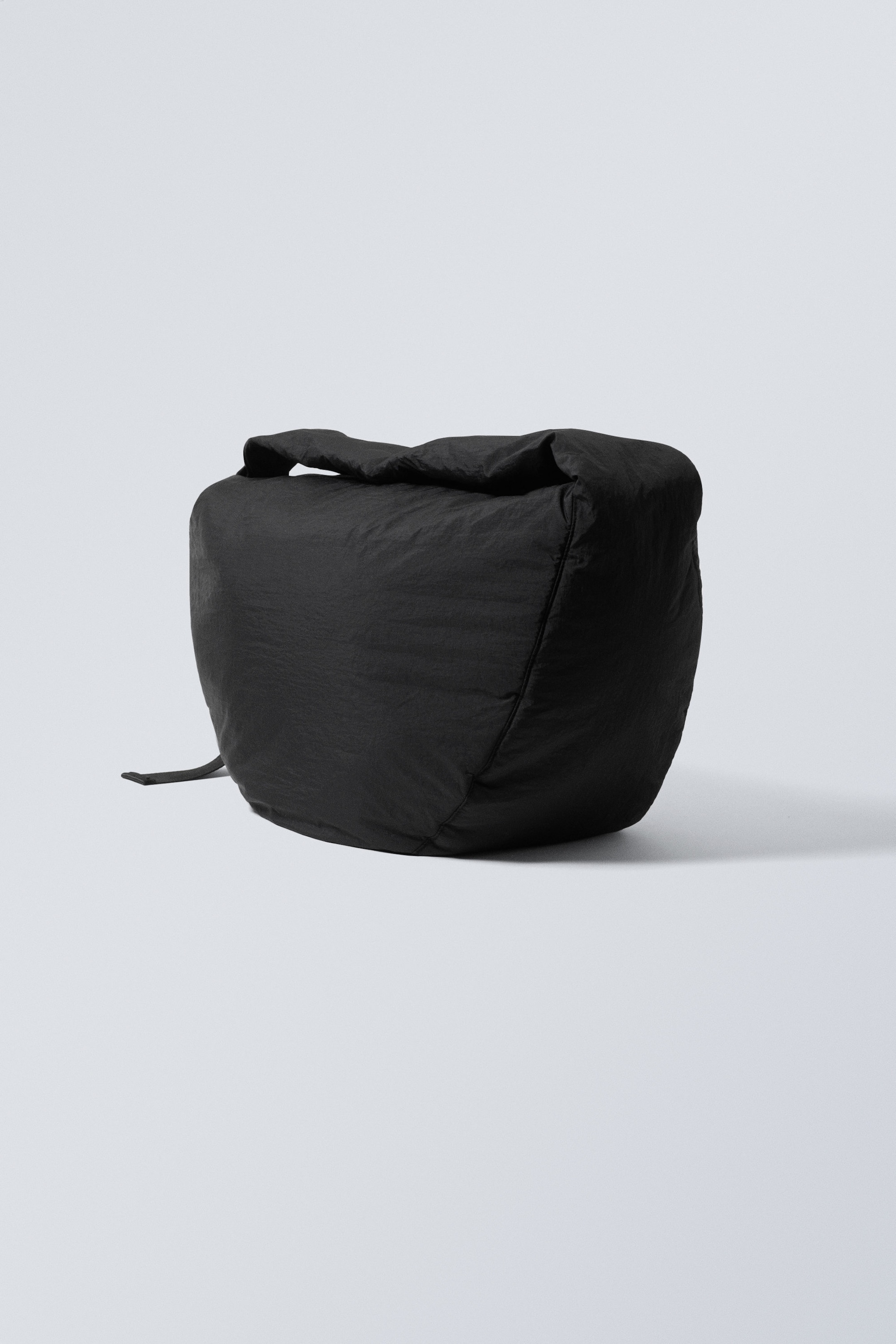 Schwarz - Samir – Große gepolsterte Umhängetasche - 2