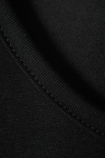 Black - Long Sleeve Maxi Dress - 1