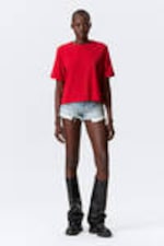 Bright Red - Perfect Boxy T-shirt - 1