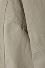 Beige - Loose Nylon Windbreaker Jacket - 1