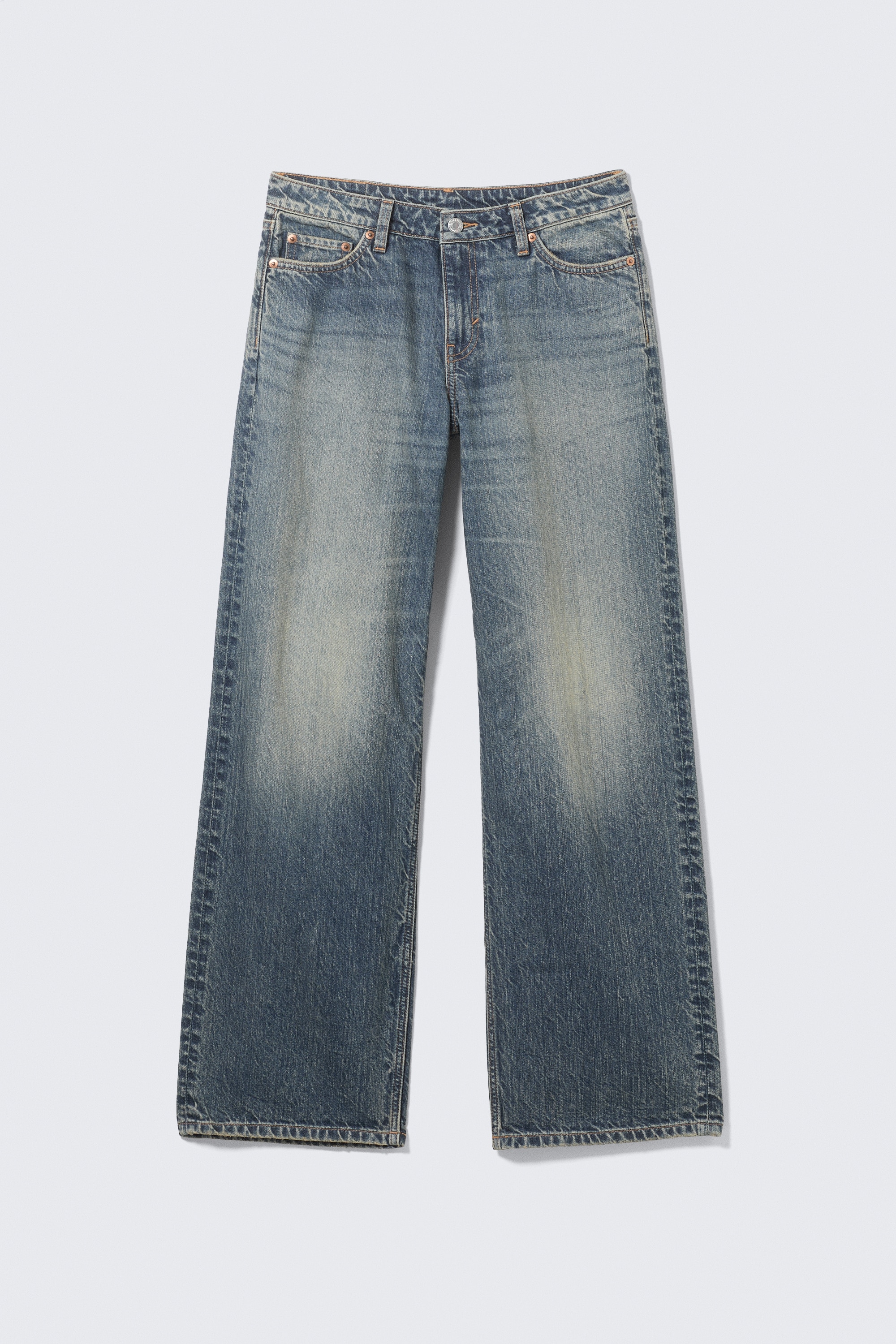 Dżinsy Ample Low Rise Loose Wide Leg - Redondo Blue - Medium Blue/Baltic Blue - Ciemnoniebieski/Risso Black - Black/Ink Black - Black/Snow Blue - Light Blue/Gasoline Blue - Medium Blue/Mine Grey - Dark Grey/One Blue - Medium Blue/Blue Stream - Medium Blue/Deep Sea Blue - Ciemnoniebieski/Lake Blue - Ciemnoniebieski/Lip Blue - Light Blue/Mine Blue - Medium Blue