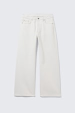 Dirty White - White - Missy Low Rise Loose Straight Leg Jeans - 5