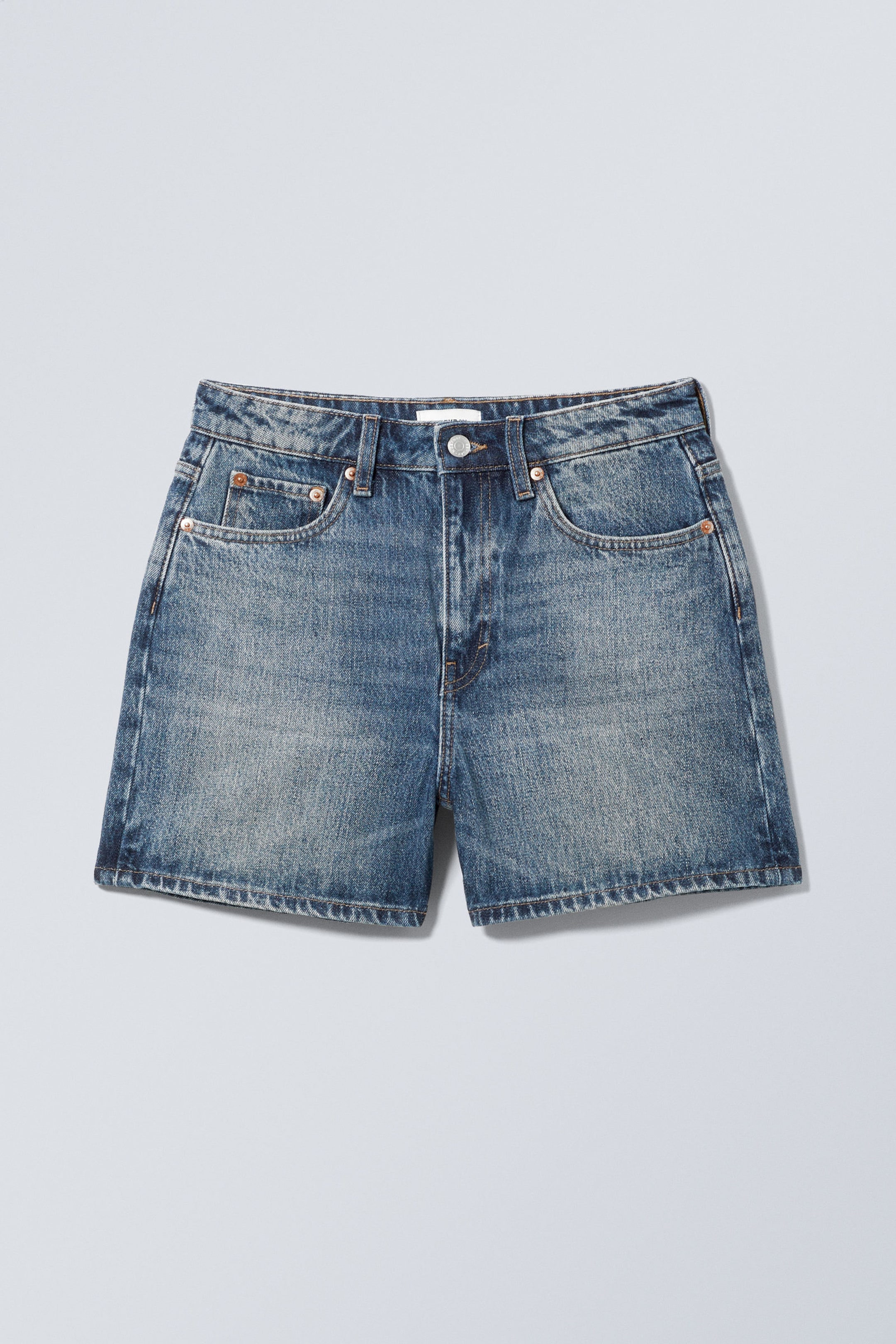 Spinel Blue - Eya Denim Shorts - 4