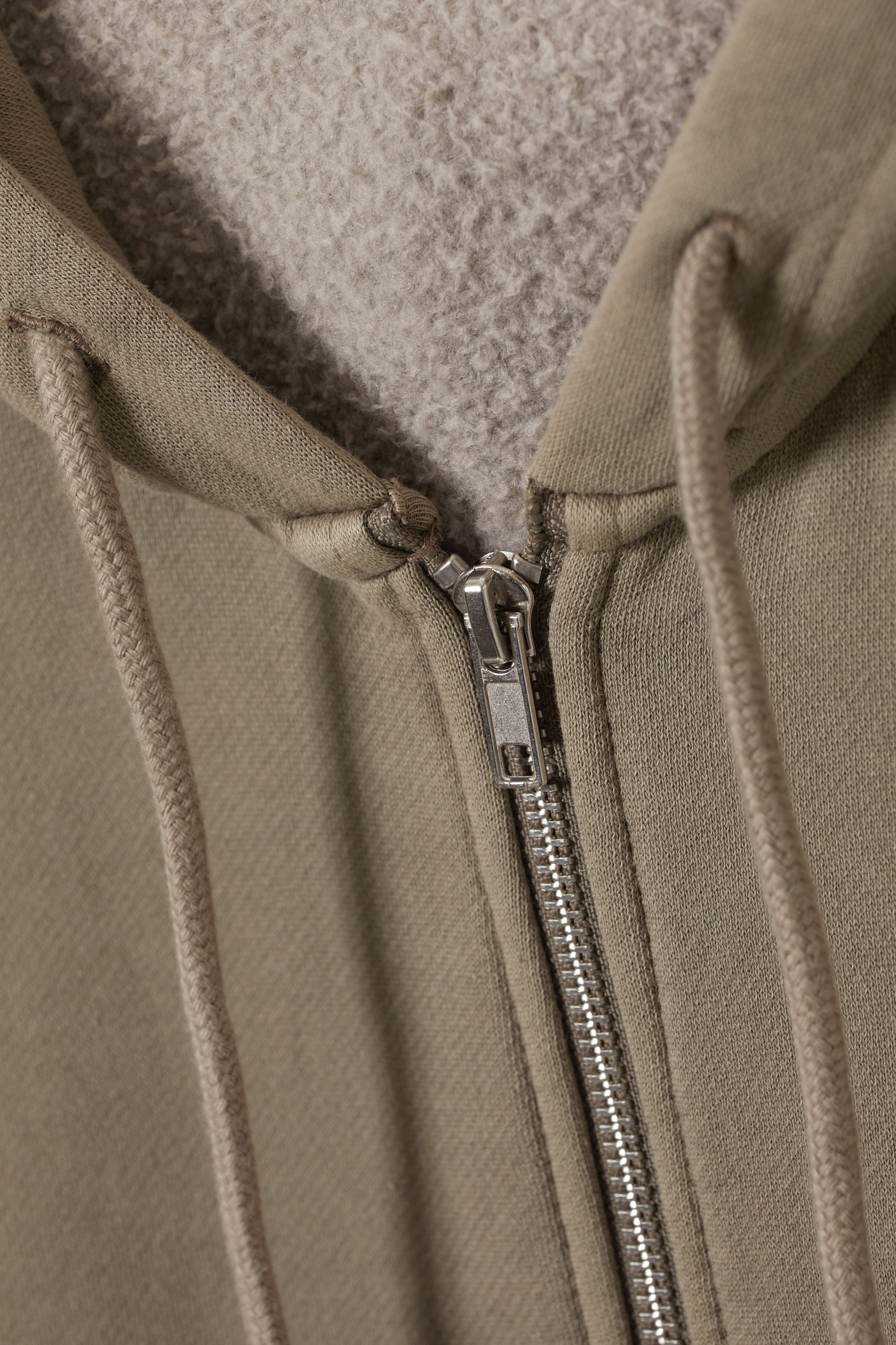 Dusty Mole - Boxy Heavyweight Zip Hoodie - 1