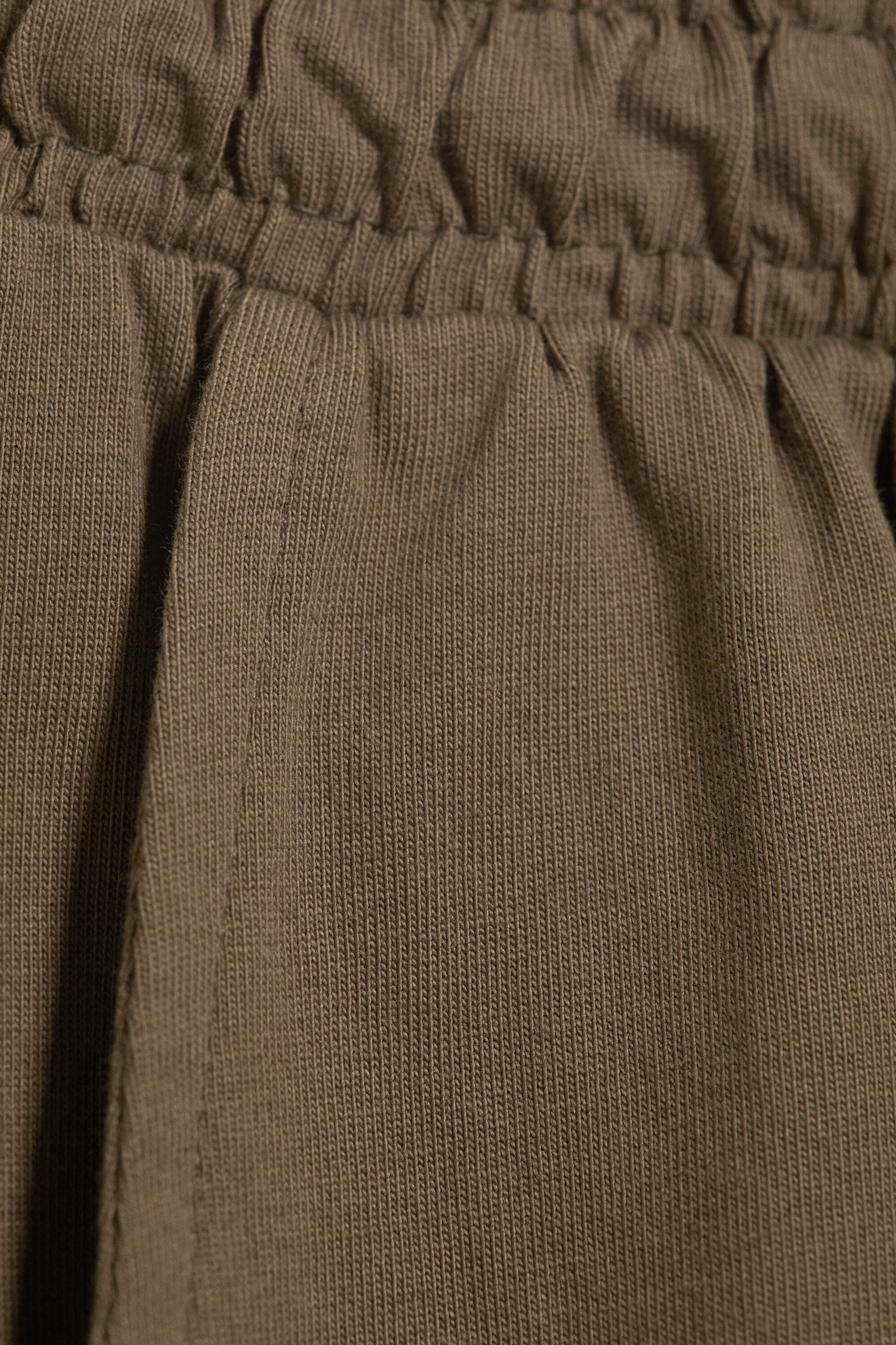 Mörk Mullvad - Pull-on-shorts i Jersey med Ledig Passform - 4