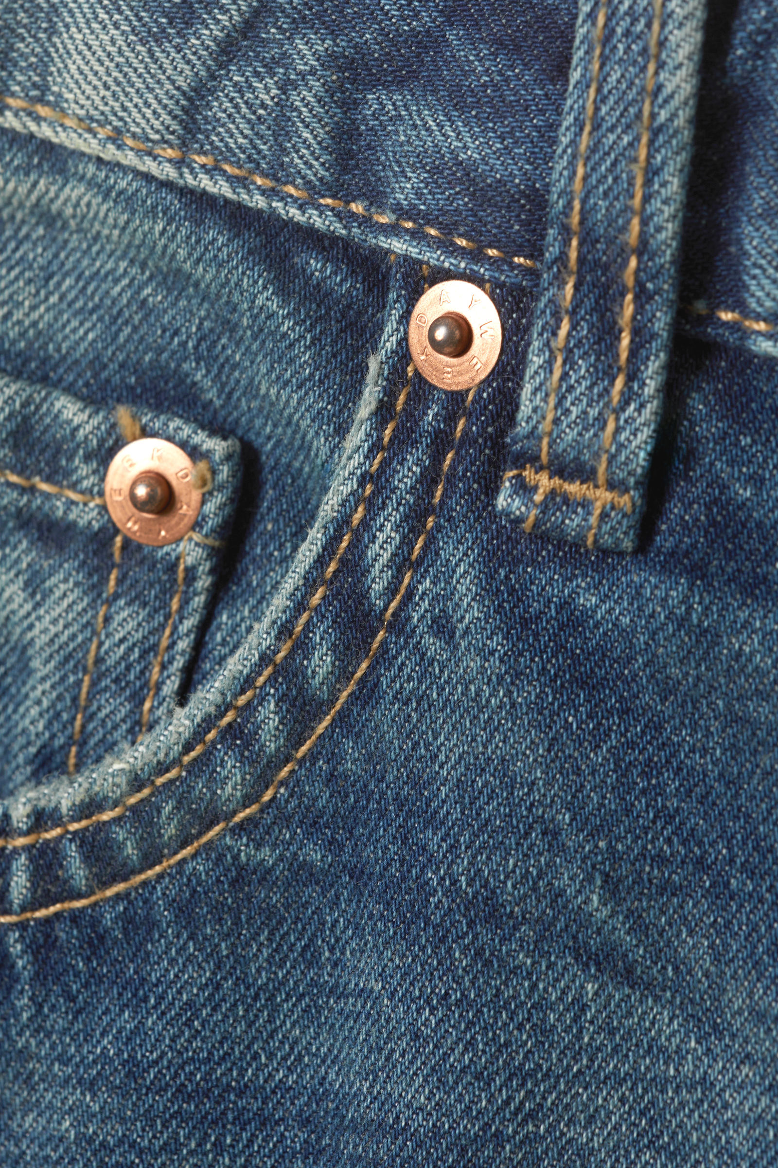 WEEKDAY◆LOOSE CHAMBRAY DENIM TROUSERS［Washed Blue］ loose chambray denim trousers - Washed Blue | Weekday WW