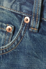 Gasoline Blue - Mittelblau - Sphere Low Waist Loose Straight Jeans - 1
