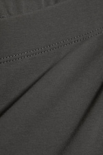 Mörkgrå - Mid waist capribyxor - 5