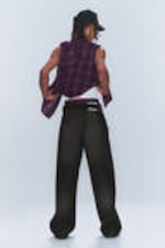 Chafe –Schwarz - Looser – Weite Jeans mit normaler Taille - 7