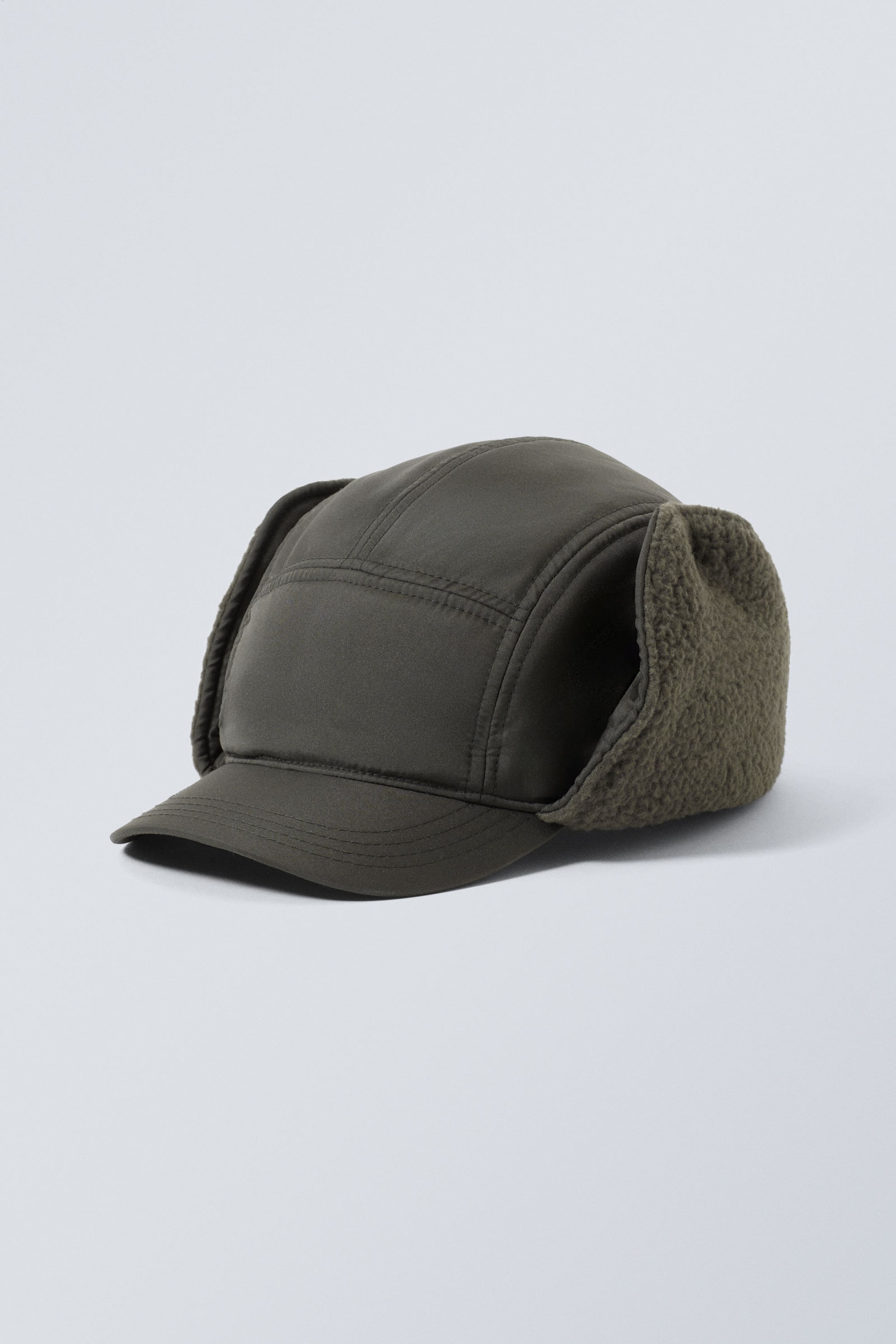 Mörk khakigrön - Trapper-keps - 1