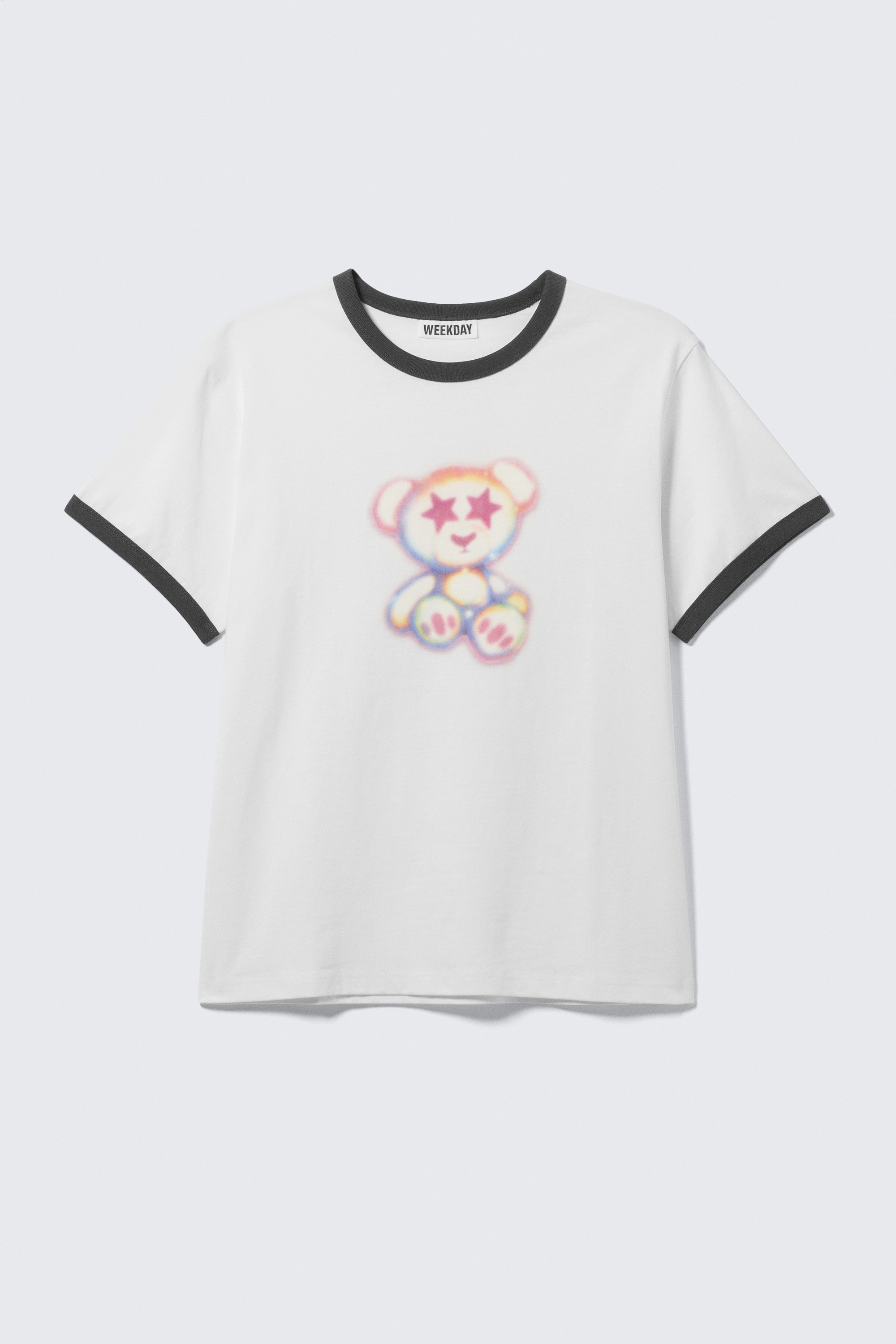 T-shirt con grafica - Nero & Bianco - Bear Spray