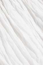 White - Crinkled Balloon skirt - 5