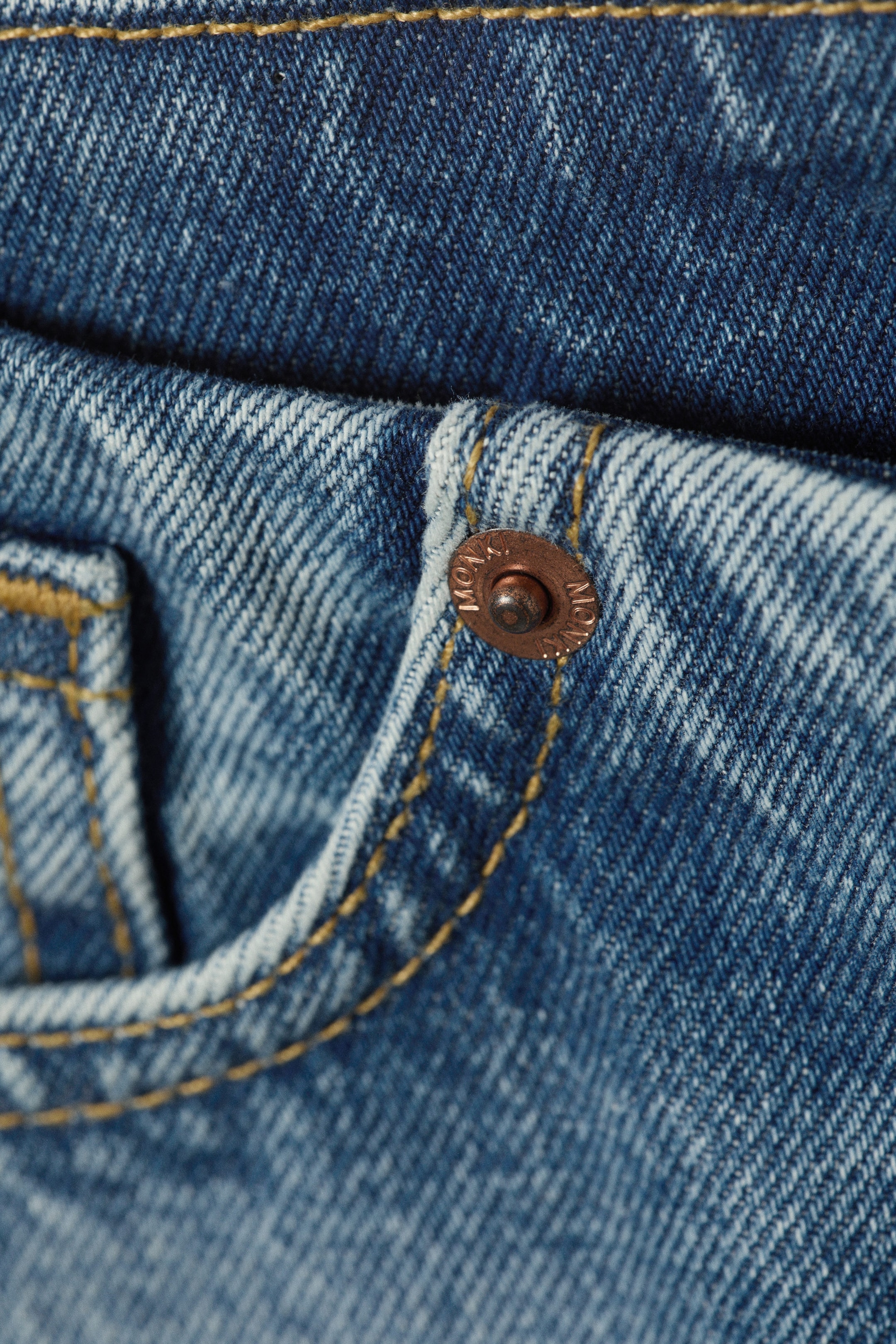 Blue Horses - Medium Blue - Paz Low Rise No-Waistband Wide Leg Jeans - 6