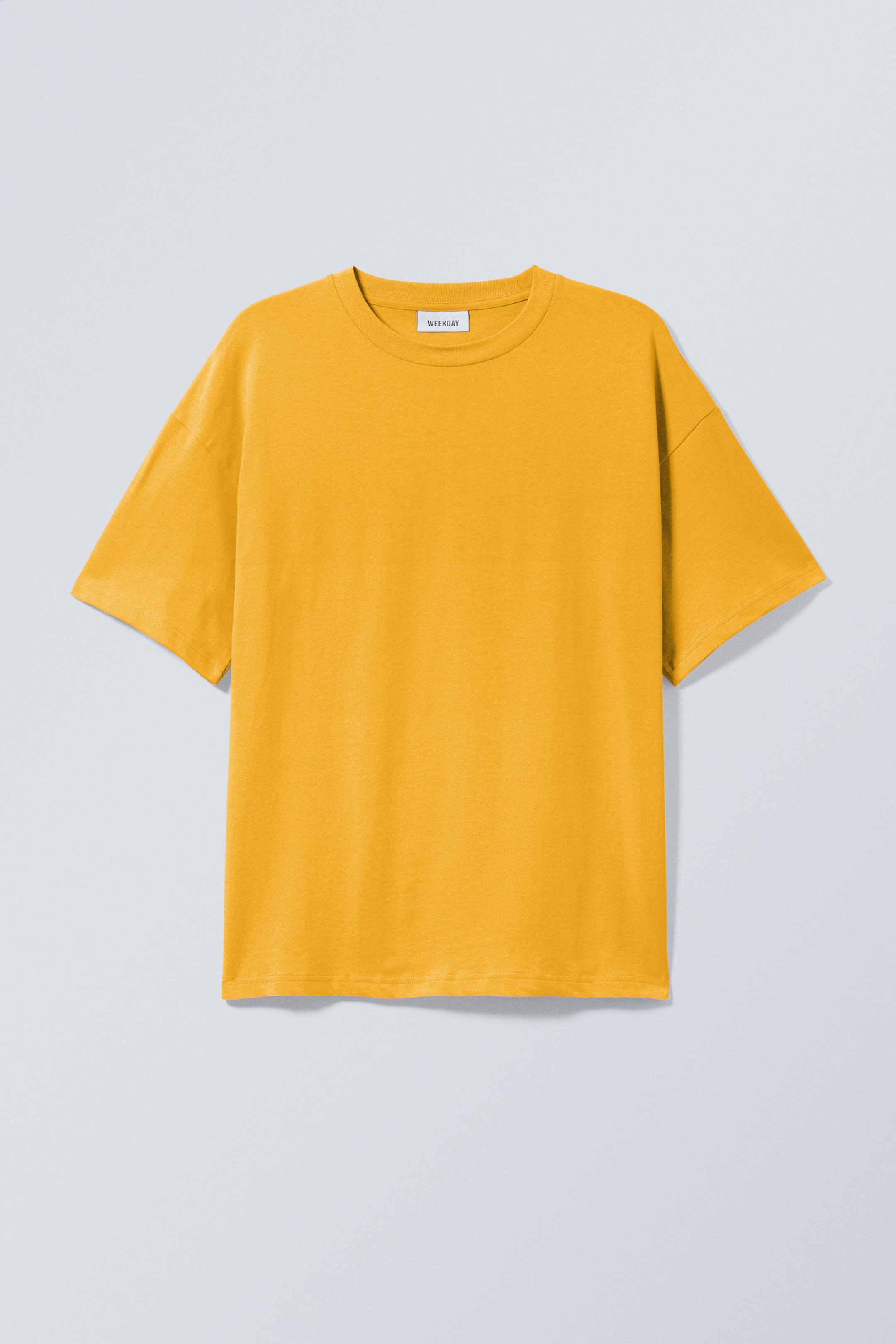Yellow - Great Boxy Heavyweight T-Shirt - 3