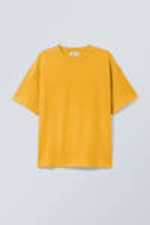 Yellow - Great Boxy Heavyweight T-Shirt - 3
