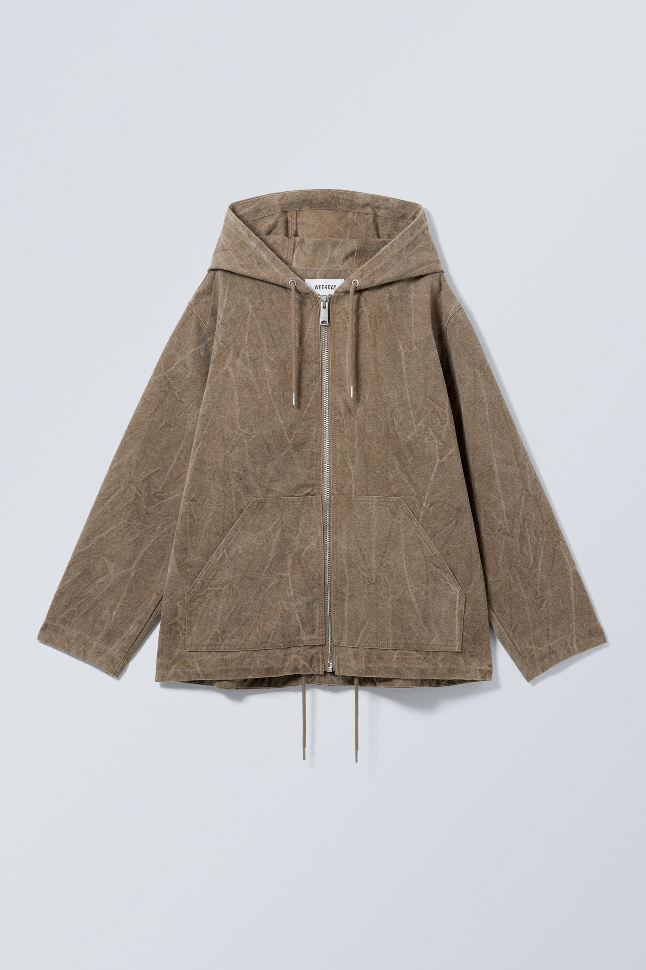 Verwaschenes Beige - Loa Jacke im Washed-Look - 1