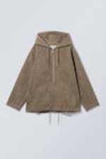 Washed Beige - Loa Washed Jacket - 0
