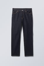 Blaue Rinse - Klean Mid Waist Regular Straight Jeans - 0