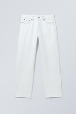 Ice Blue – Lichtblauw - Galaxy Mid Rise Loose Straight Jeans - 0
