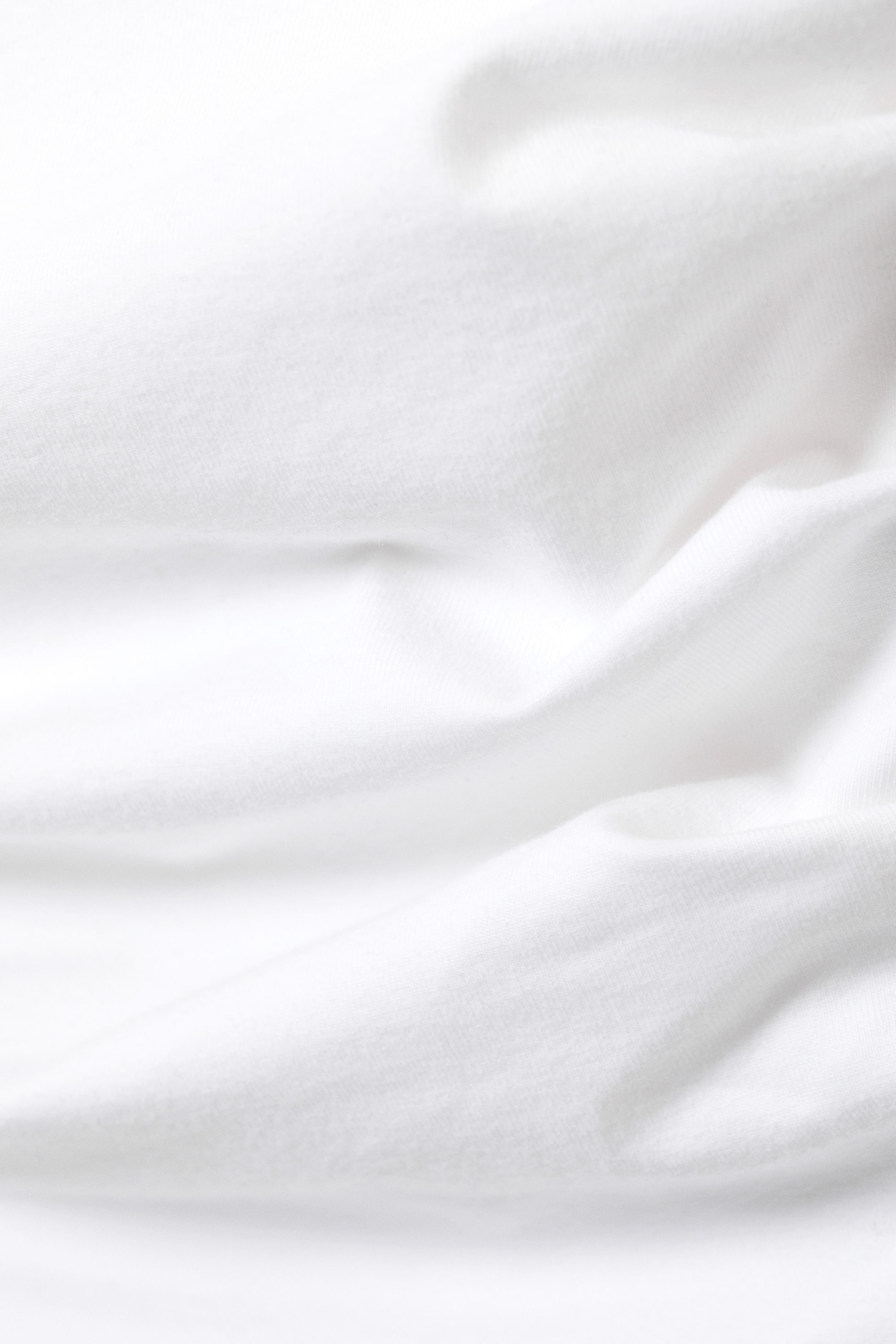 Weiß - Tanktop mit Raffungen - 4