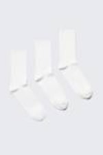 White - 3-pack Selma Socks - 0