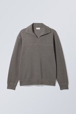 Dark Grey - Clark Polo Sweatshirt - 0