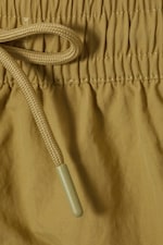 Khaki - Structured Mid-Thigh Swim Shorts - 1