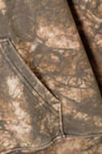Khaki - Waldland - Bedruckter Hoodie in lockerer Passform - 4